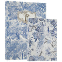 Blue Toile Book Box Set of 2