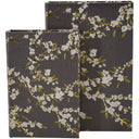 Charcoal Cherry Blossom Book Box Set of 2