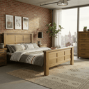 Industrial Bedroom Suite 4Pcs - King at online8 furniture store Auckland