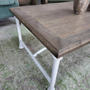 Industrial Coffee Table with Metal Legs at online8 furniture store Auckland
