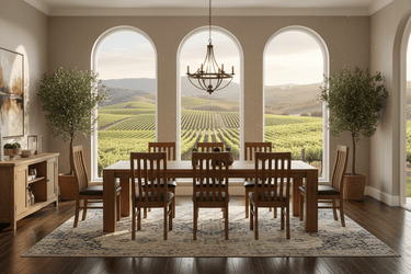 Industrial Dining Suite - 8 Seater at Online8 Furniture Auckland NZ