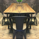 Industrial Dining Table 1800 at Online8 Furniture Auckland NZ