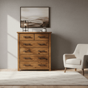 Industrial Tallboy 6 Drawer at online8 furniture store Auckland