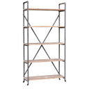 Industrial Wall Unit - 5 Tier | Bookcase at online8 furniture store Auckland