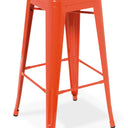 Industry Bar Stool - Orange at online8 furniture store Auckland
