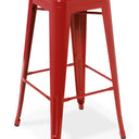 Industry Bar Stool - Red at online8 furniture store Auckland