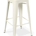 Industry Bar Stool - White at online8 furniture store Auckland