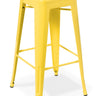 Industry Bar Stool - Yellow at online8 furniture store Auckland