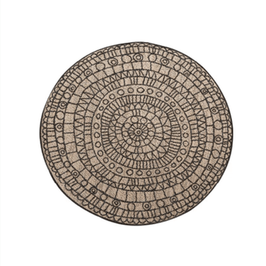 Indy Jute Round Rug at online8 furniture store Auckland