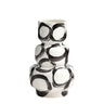 Ink Circle Layered Vase - Small at online8 furniture store Auckland