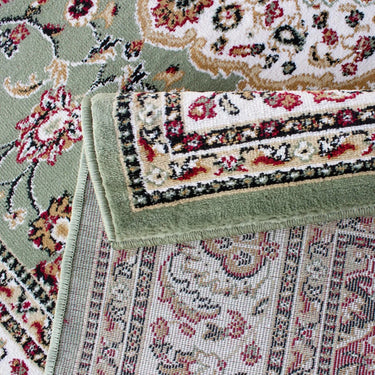 Iranshar Soft Green Rug at online8 furniture store Auckland