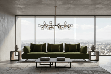 Iris 3 Piece Sectional Sofa – Olive at Online8 Furniture Auckland NZ