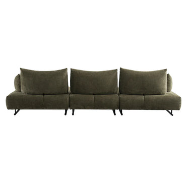 Iris 3 Piece Sectional Sofa – Olive at Online8 Furniture Auckland NZ