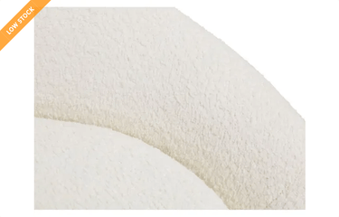 Isla Curved Boucle 3 Seater Sofa at online8 furniture store Auckland