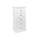 Island Life Tallboy 5 Drawer at online8 furniture store Auckland