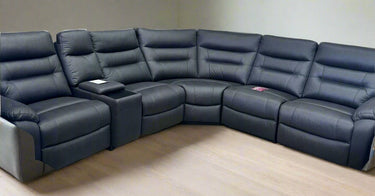 Jackson Corner Sofa - 5 Seater with Console at online8 furniture store Auckland