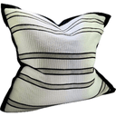 Jacquard Cushion Cover - Black & White at Online8 Furniture Auckland NZ