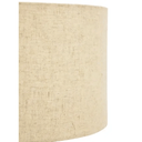 Jai Wooden Table Lamp - Black Sandblast / Beige at online8 furniture store Auckland