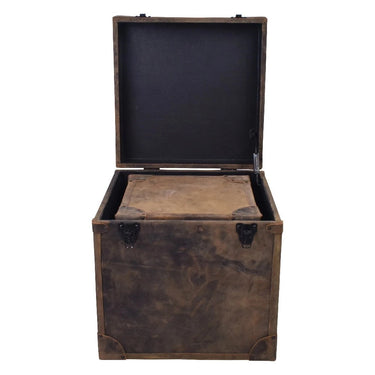 Jaipur Leather Storage Boxes Set at online8 furniture store Auckland