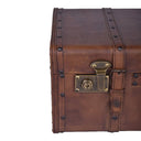 Jaipur Leather Trunk Suitcase at online8 furniture store Auckland