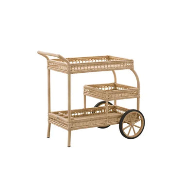 James Exterior Rattan-Style Bar Trolley – Sika Design at Online8 Furniture Auckland NZ