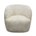Jenny Swivel Chair - Cream at online8 furniture store Auckland