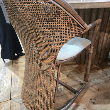 Jimbaran Armchair - Antique Brown & Black wash at online8 furniture store Auckland