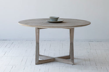 JONES Air Dining Table Round - Mega Grey at Online8 Furniture Auckland NZ