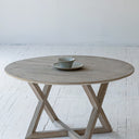 JONES Air Dining Table Round - Mega Grey at Online8 Furniture Auckland NZ