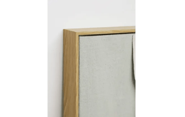 Juggar Hand Painted Framed Canvas - Natural at online8 furniture store Auckland