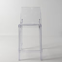 Jupiter Transparent Barstool at Online8 Furniture Auckland NZ