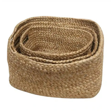 Jute Basket set/3 Door Handle at online8 furniture store Auckland