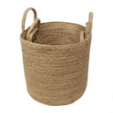 Jute Basket set/3 Round at online8 furniture store Auckland