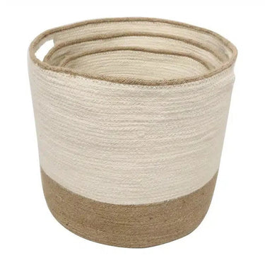 Jute Storage set/3 Basket Door Handle at online8 furniture store Auckland