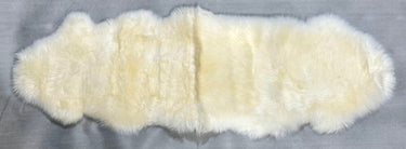 Kaikoura Long Wool Double NZ Sheepskin Rug - Ivory at online8 furniture store Auckland