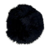 Kaikoura Long Wool Seat Pad - Black at online8 furniture store Auckland