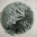 Kaikoura Long Wool Seat Pad - Thyme at online8 furniture store Auckland