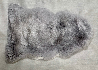 Kaikoura Long Wool Single NZ Sheepskin Rug - Gray at online8 furniture store Auckland