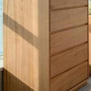 Kansas 5 Drawers Tallboy - Natural at online8 furniture store Auckland