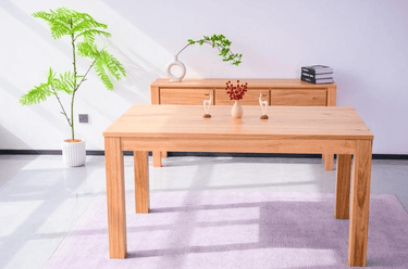 Kansas Dining Table - Natural at online8 furniture store Auckland