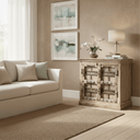Kathua Two Door Console Table at Online8 Furniture Auckland NZ