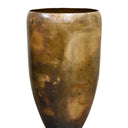 KELDA Metal Pots Toria Tall S/2 - Antique Gold at Online8 Furniture Auckland NZ