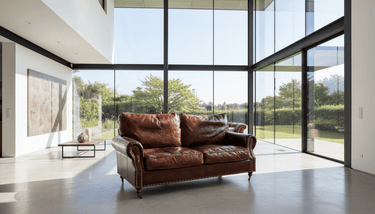Kensington 2 Seater Sofa - Vintage Cigar at online8 furniture store Auckland