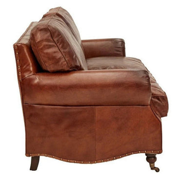 Kensington 3 Seater Sofa - Vintage Cigar at online8 furniture store Auckland