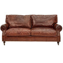 Kensington 3 Seater Sofa - Vintage Cigar at online8 furniture store Auckland