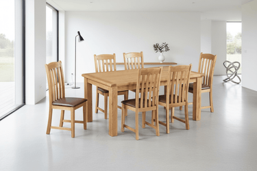 Kensington Dining Suite 6 Seater at online8 furniture store Auckland