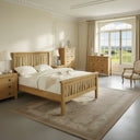 Kensington Oak Bedroom Suite - 4 Piece at online8 furniture store Auckland