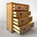 Kensington Oak Bedroom Suite - 4 Piece at Online8 Furniture Auckland NZ