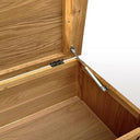 Kensington Oak Blanket Box at online8 furniture store Auckland