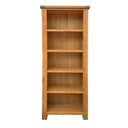 Kensington Oak Bookcase - 1800x600 at online8 furniture store Auckland